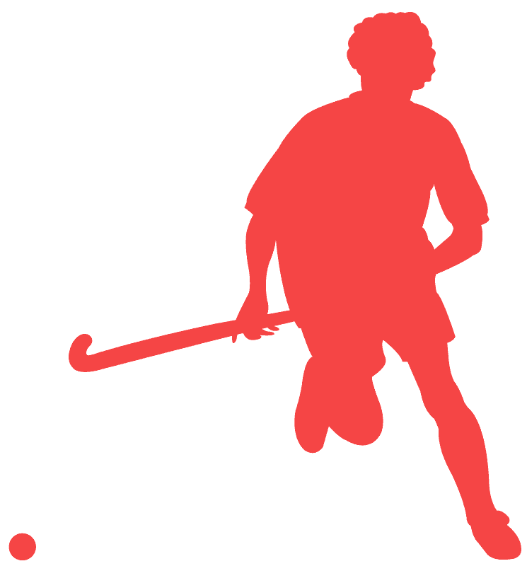 Ball Silhouette Field Clipart PNG de hockey