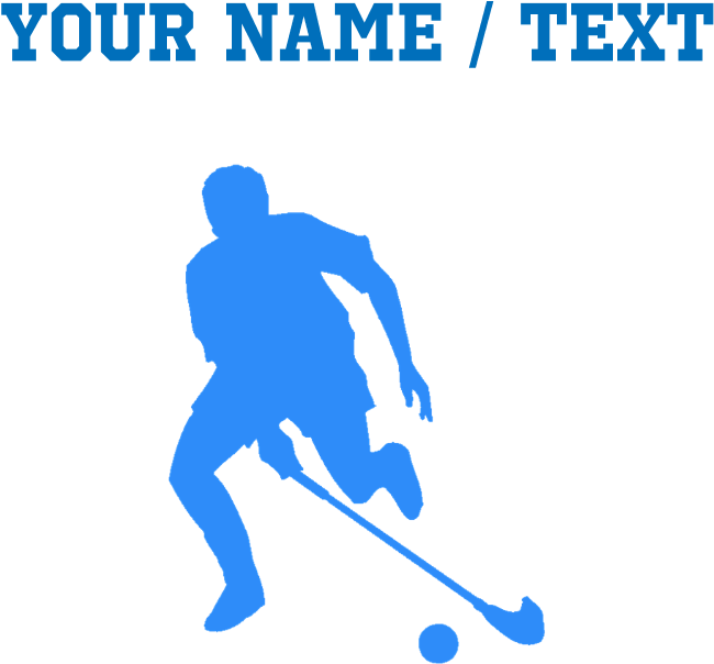 Ball Silhouette Field Hockey PNG File
