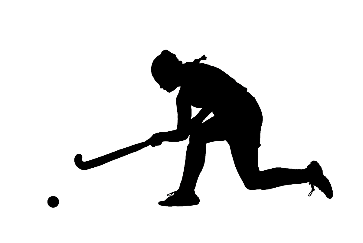 Ball Silhouette Field Hockey PNG Image