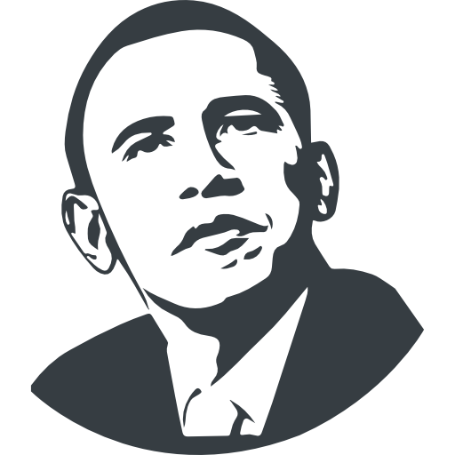 Барак Обама круг PNG
