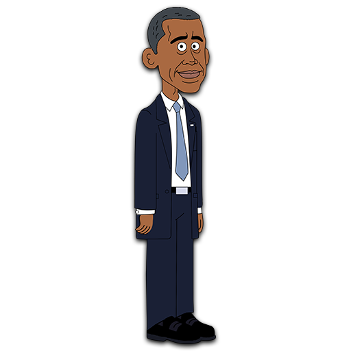 Barack Obama Standing PNG