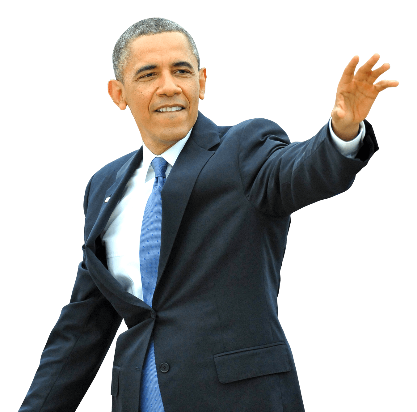 Barack obama takım elbise PNG