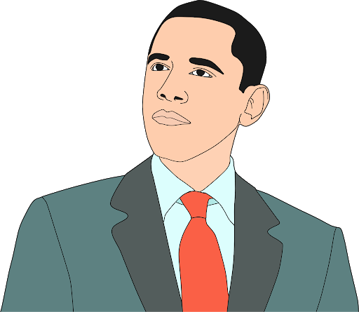Barack Obama Vektör HD PNG