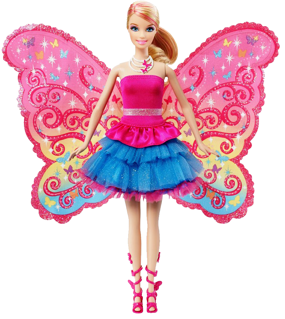 Poupée Barbie Princess Fairy PNG
