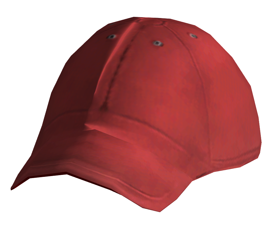 Baseball Red Hat PNG File