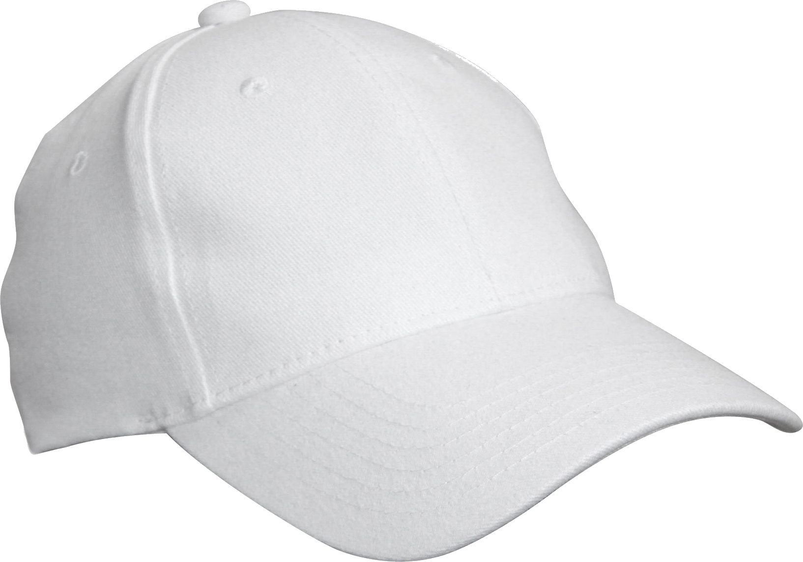 Baseball branco chapéu transparente fundo
