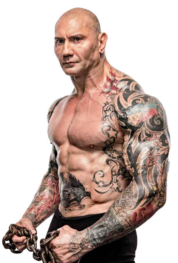 Batista tatuagem PNG