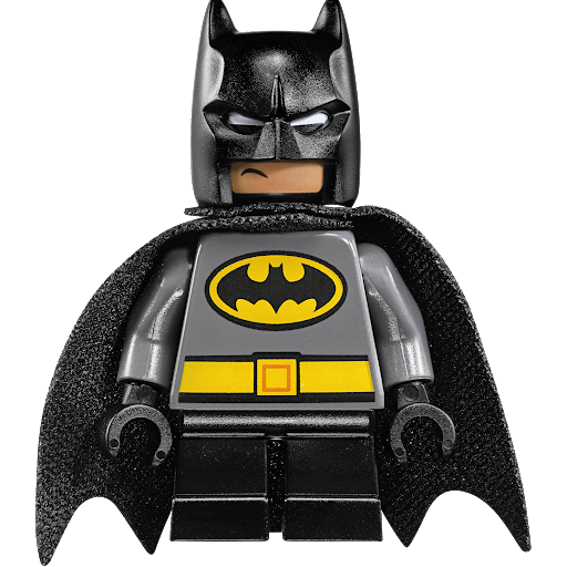 Batman PNG transparente de juguete de superhéroe