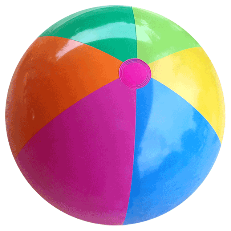 Beach Ball Real PNG