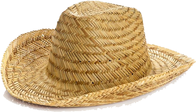 Beige Imagen PNG del sombrero de paja