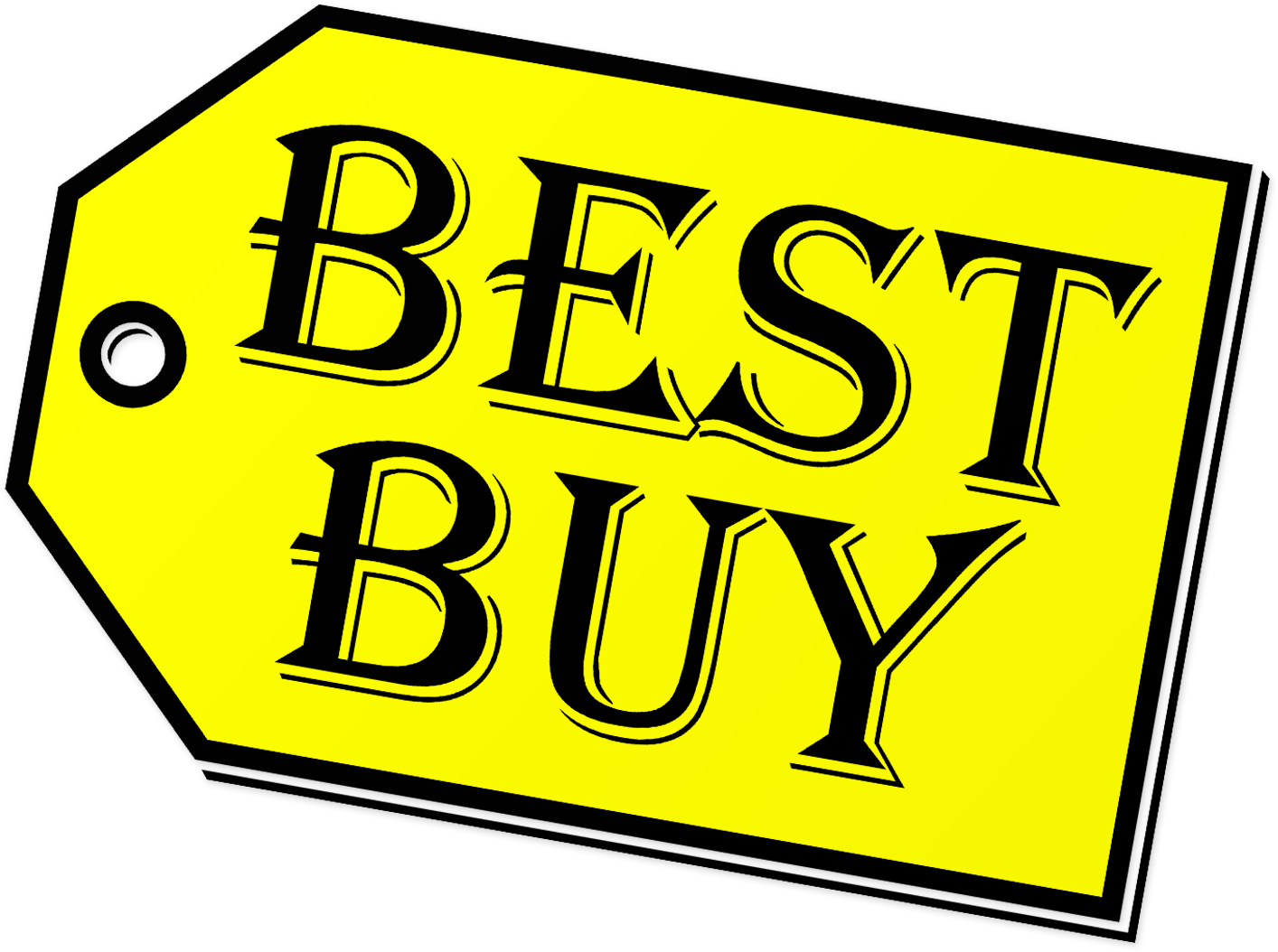Best Buy Logo Tag PNG