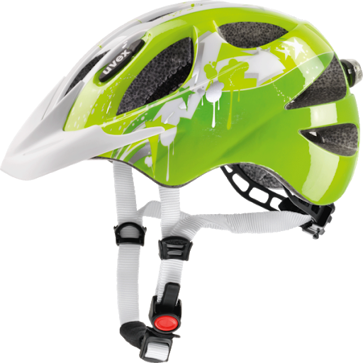 Helm sepeda PNG hijau