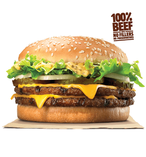 Big Burger King PNG-Bild