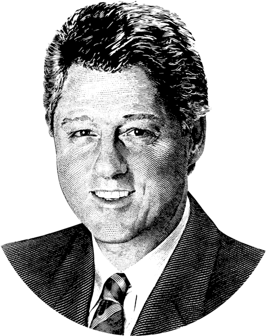 Bill Clinton Art PNG