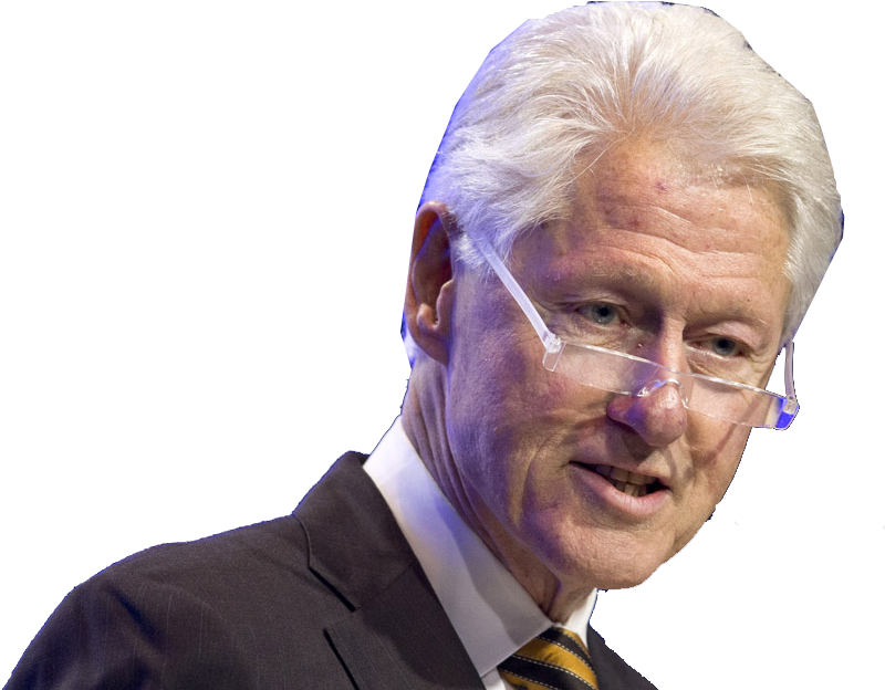 Bill Clinton Brille PNG