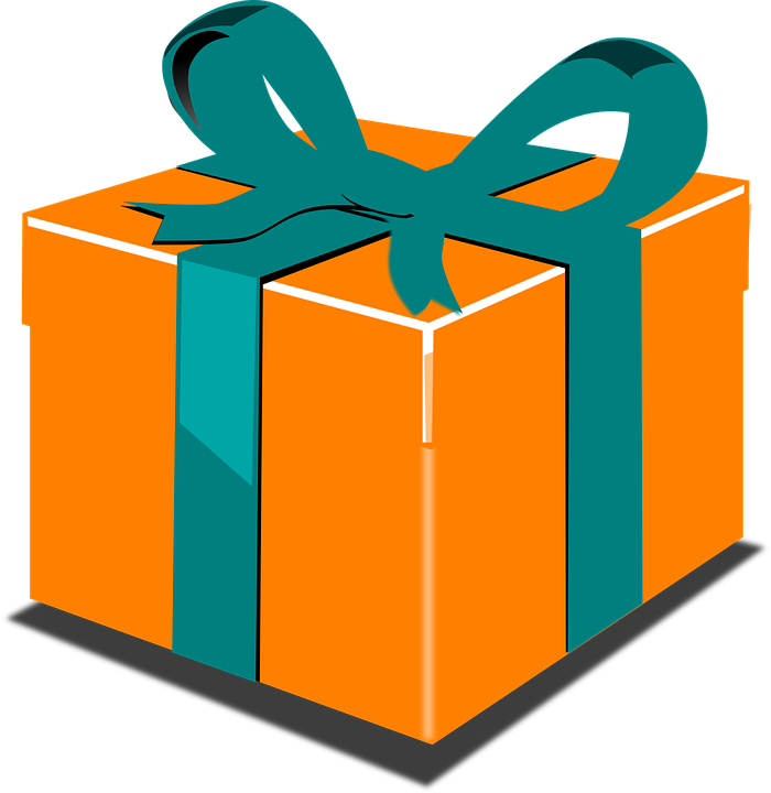 Box vettoriale regalo di compleanno PNG