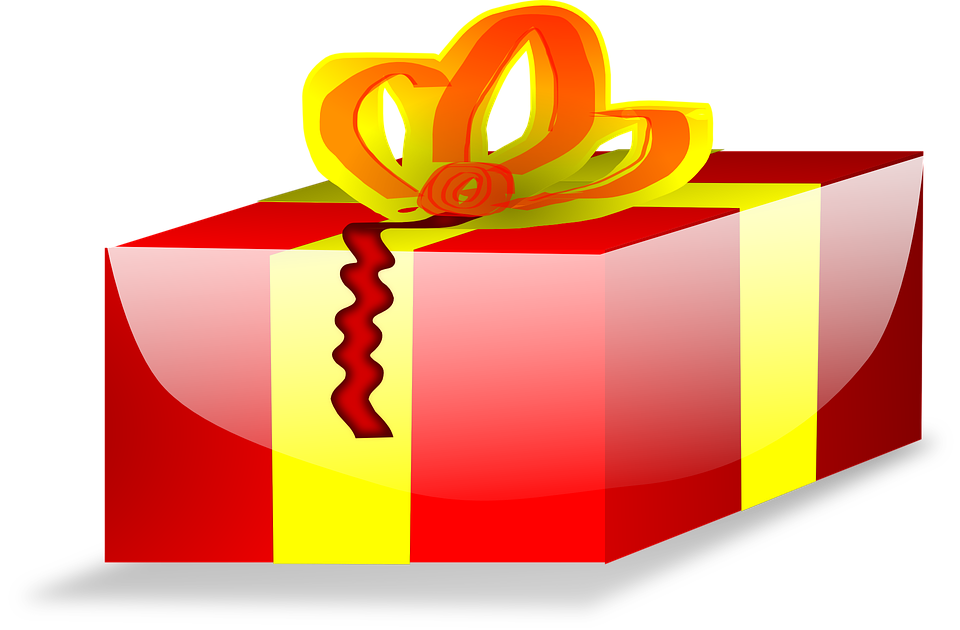 Birthday Gift Vector Present PNG