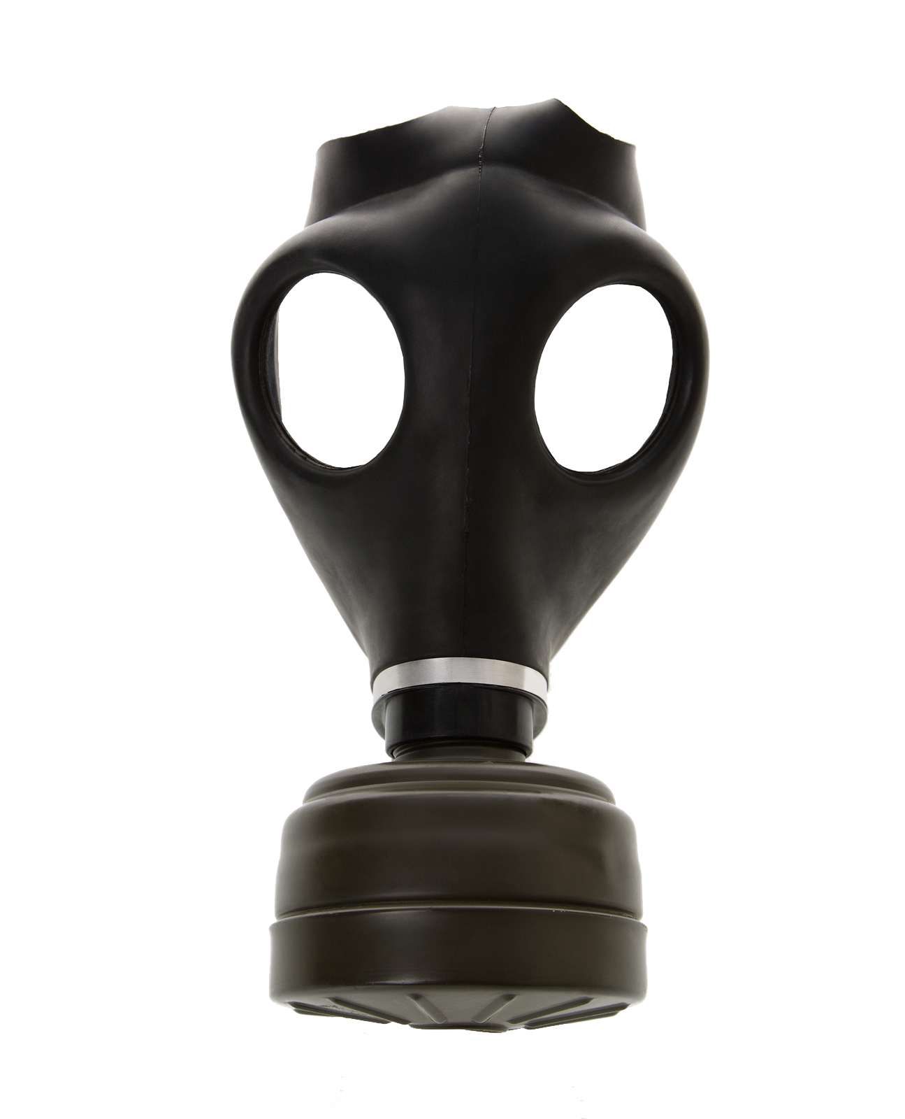 Black Cool Gas Mask Leather PNG