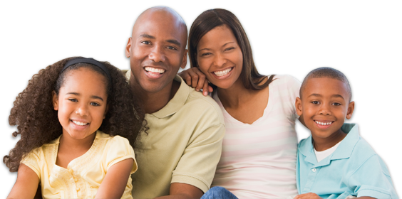 Black Family PNG Photos
