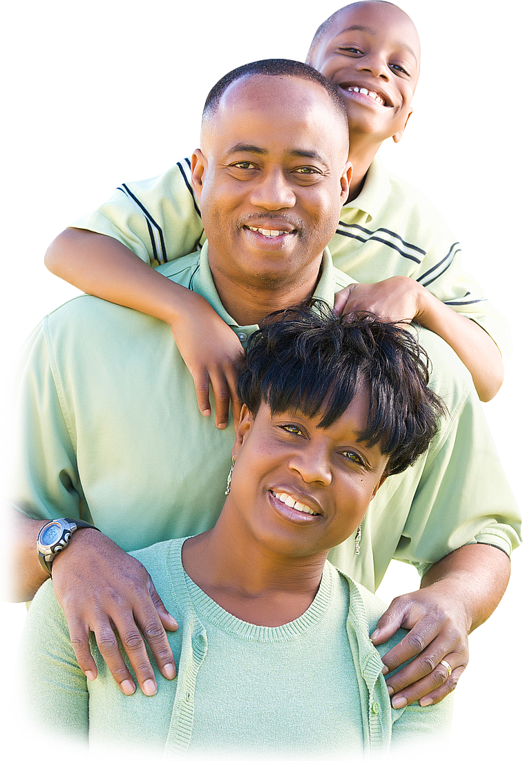 Black Family PNG Picture