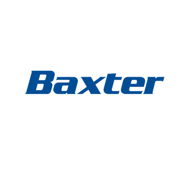 Logo Baxter Biru PNG