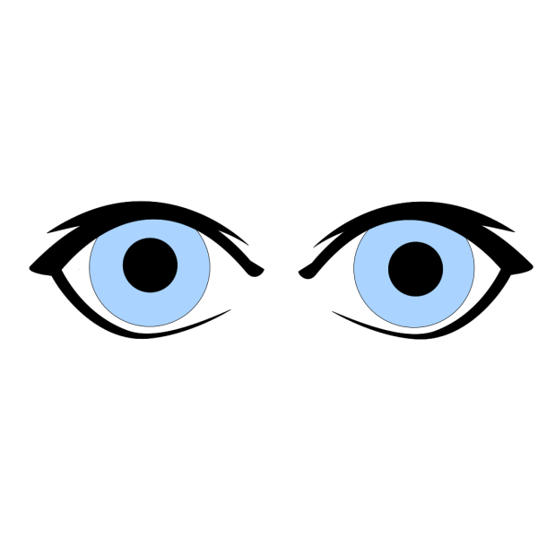 Blue Eyes PNG Transparent Image