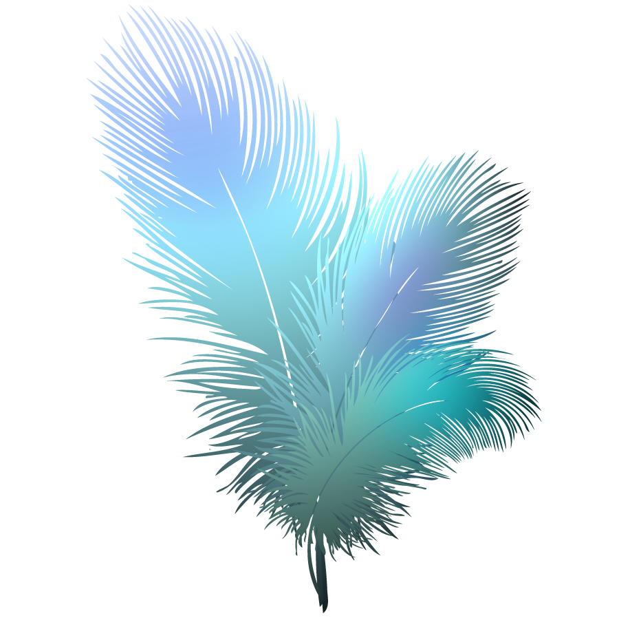 Blue Feather PNG Free Download