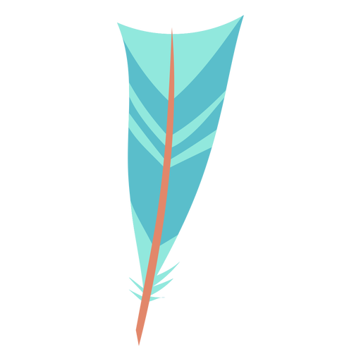 Blue Feather PNG Transparent