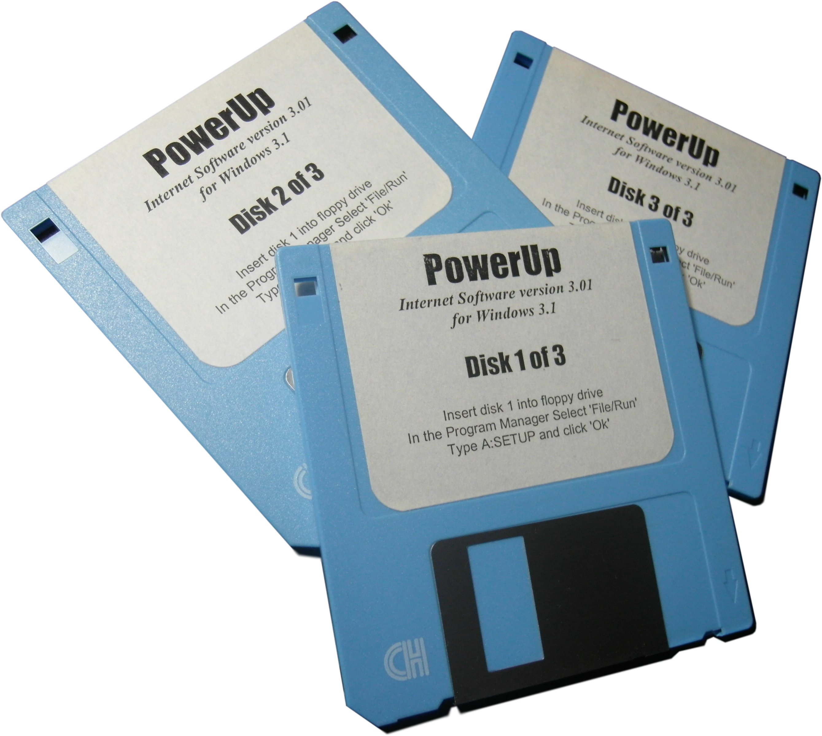 Blue Floppy Disk PNG Image
