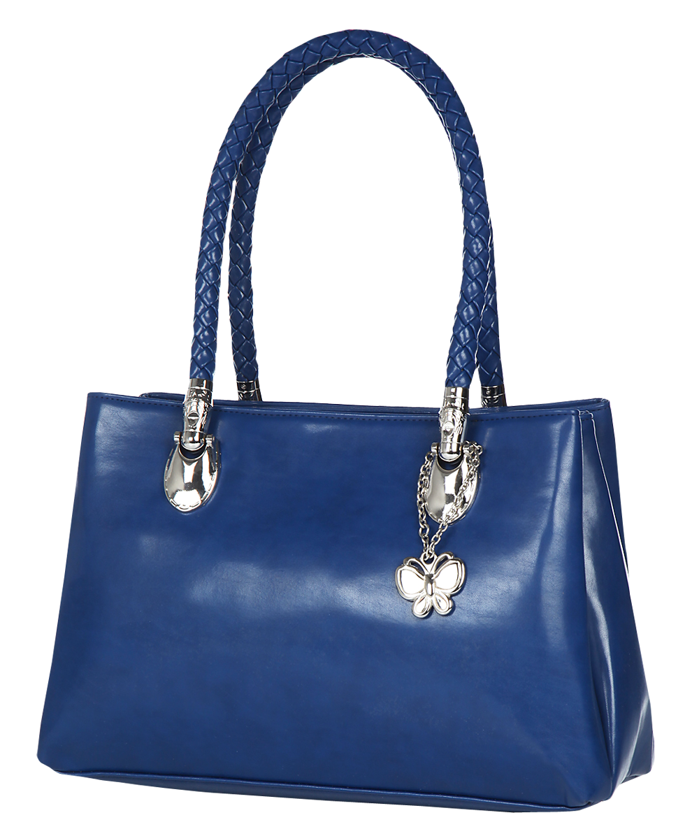 Blue Handbag Butterfly Transparent PNG