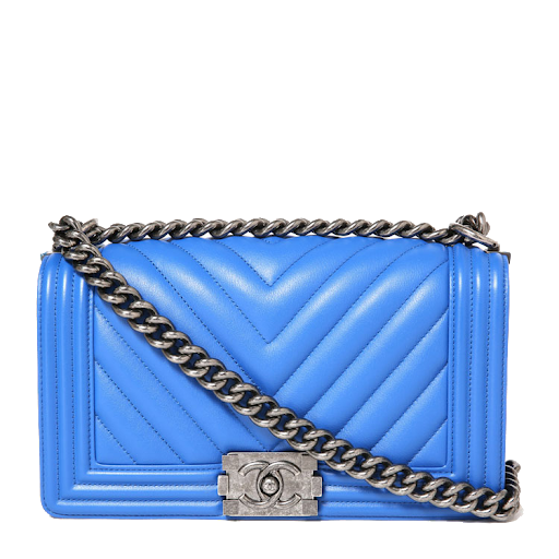 Blue Handbag Chain Transparent PNG