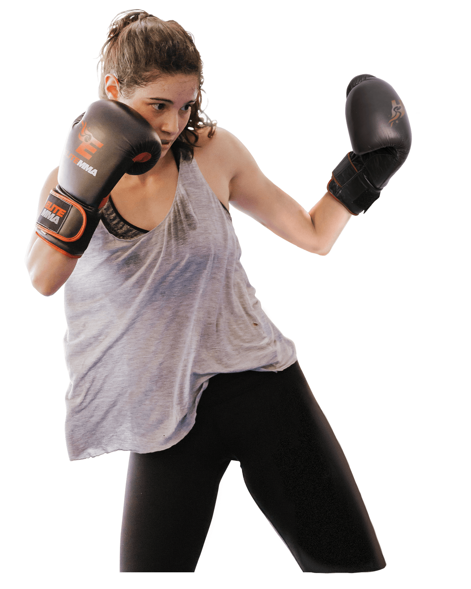 Boxer Woman Fighter PNG