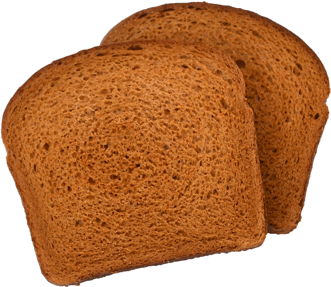 Brown Bread Slices PNG File