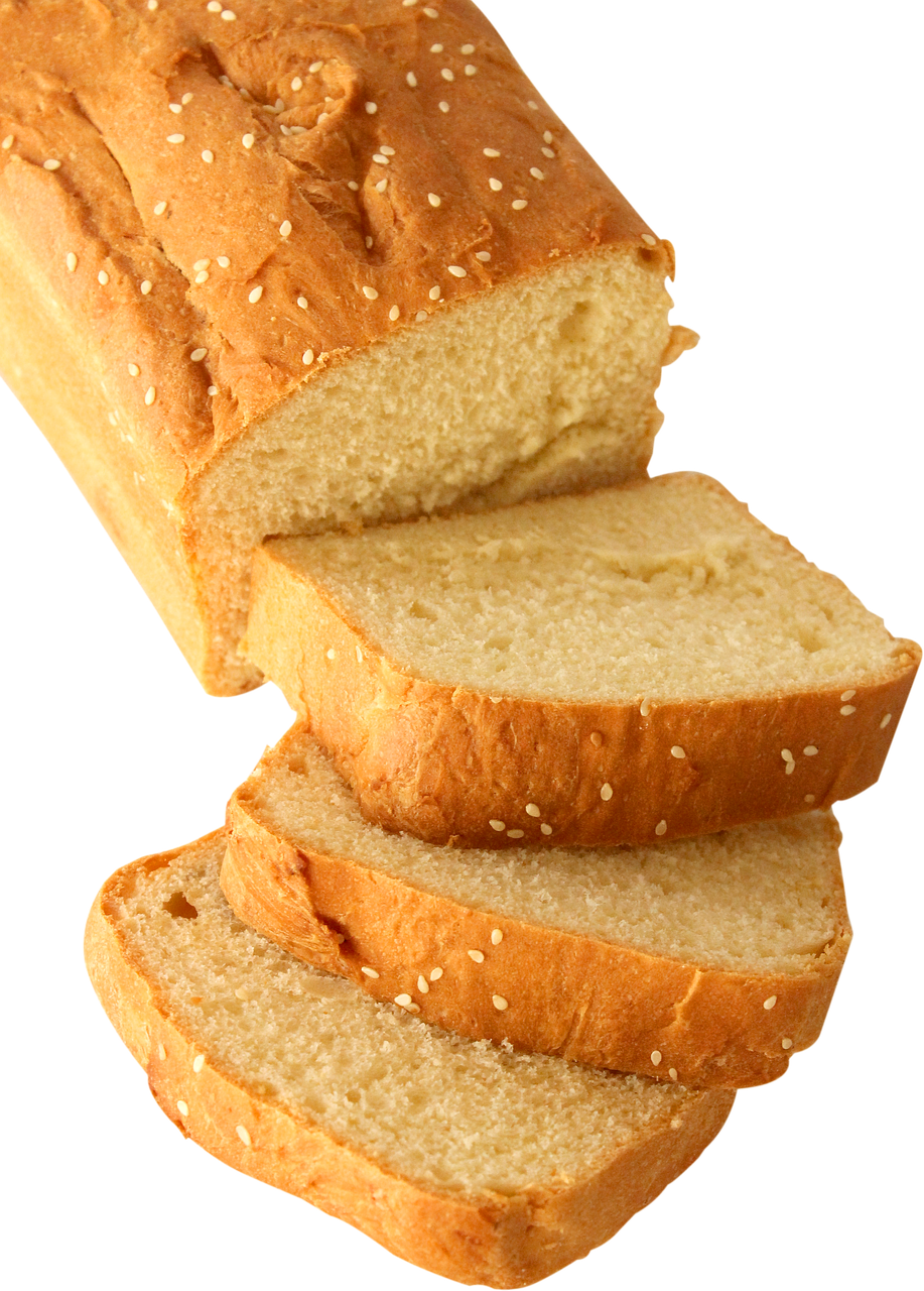 Coupes de pain brun PNG Image