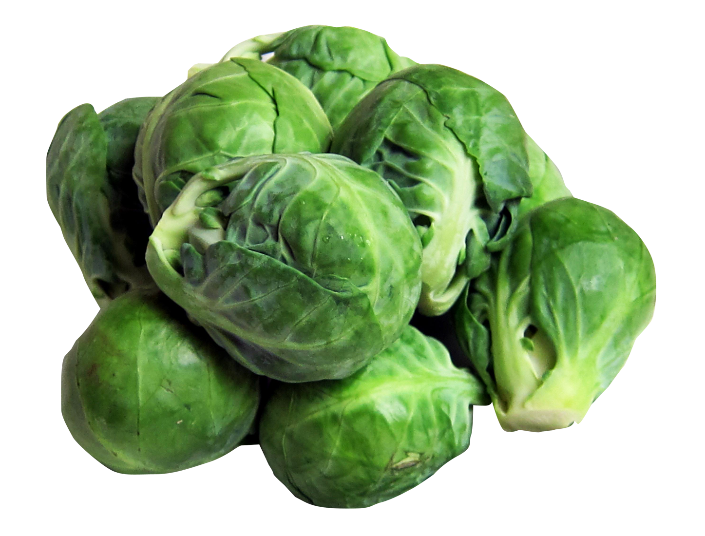 Bunch Brussels Sprouts PNG gambar Transparan