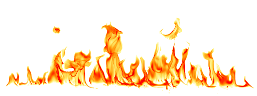 Fiamma del fuoco bruciante PNG