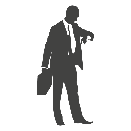 Business Man Standing PNG Transparent Image