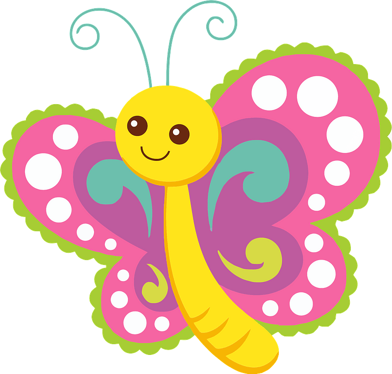 Butterfly Cute Insect Transparent PNG