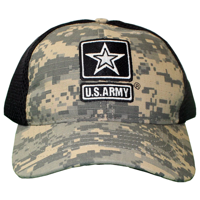 Camo Army Hat Transparent PNG