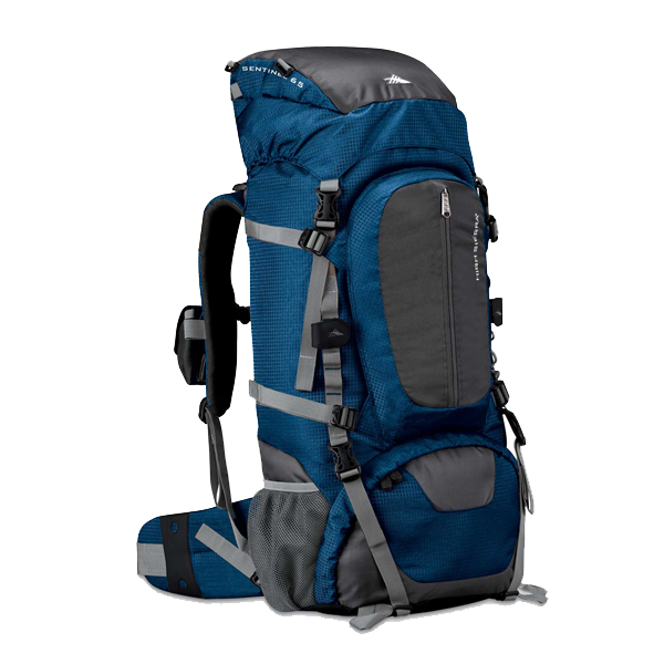 Camping Sports Backpack PNG Image