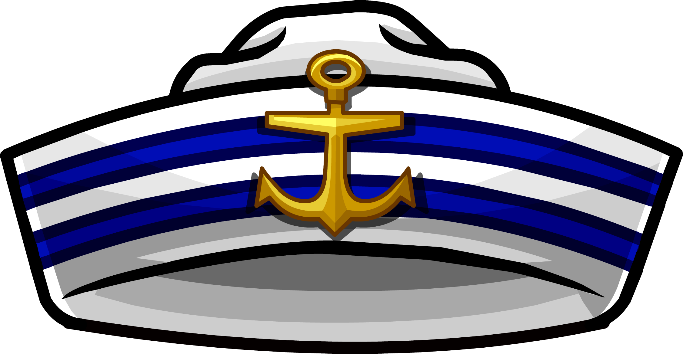 Captain Navy Cap PNG Image