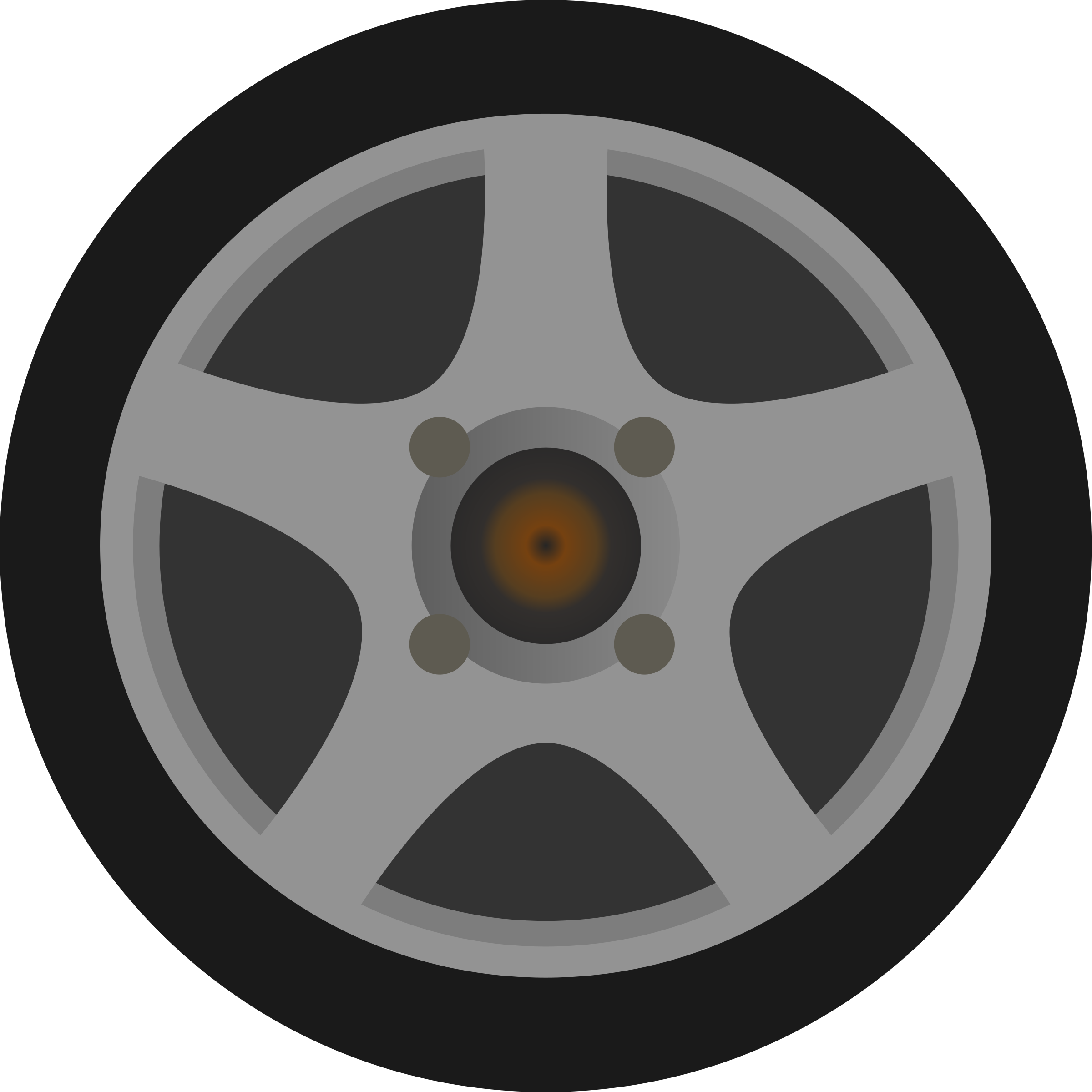 Car Wheel Vector PNG Transparent Image