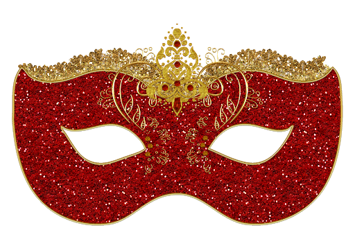 Carnaval Eye Mask PNG Clipart