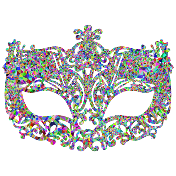 Carnival Eye Mask PNG Transparent Image