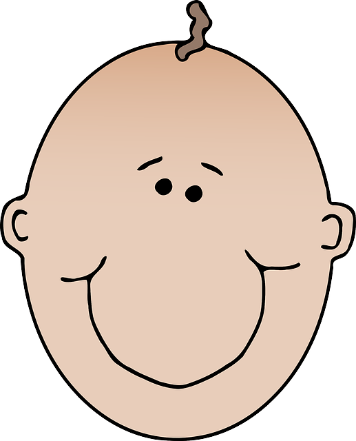 Cartoon Smiling Baby PNG Photos