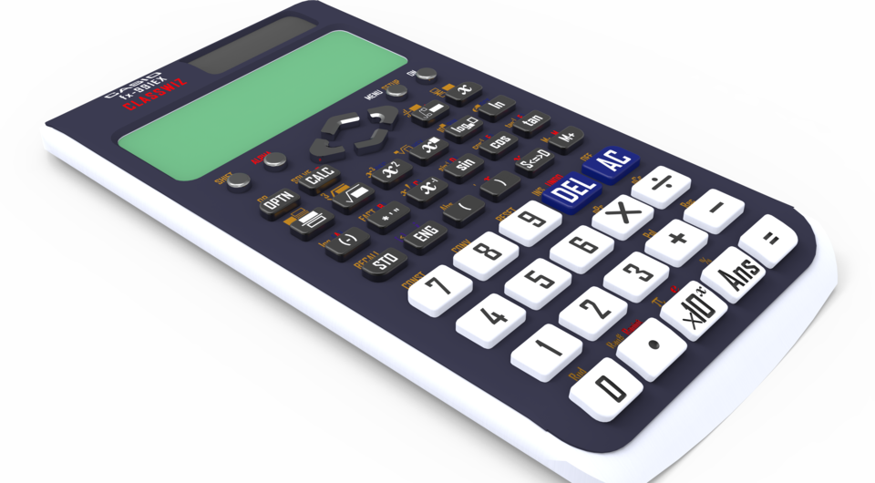 Casio Scientific Calculator PNG HD