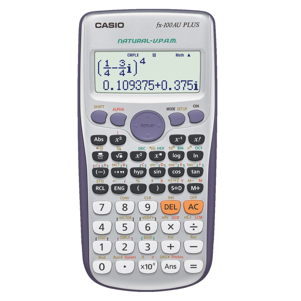 Casio Scientific Calculator Transparent PNG