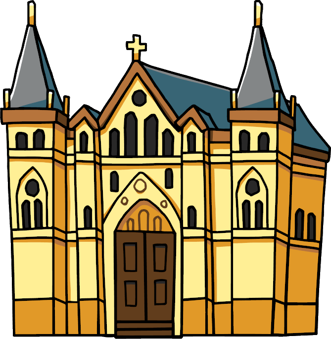 Catholic Cathedral Church PNG File