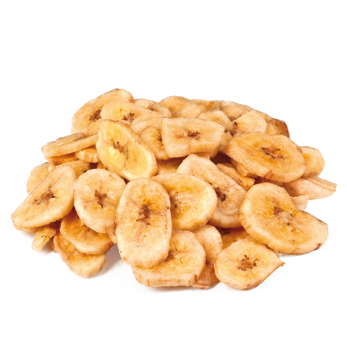 Chips essiccato Banana PNG organica