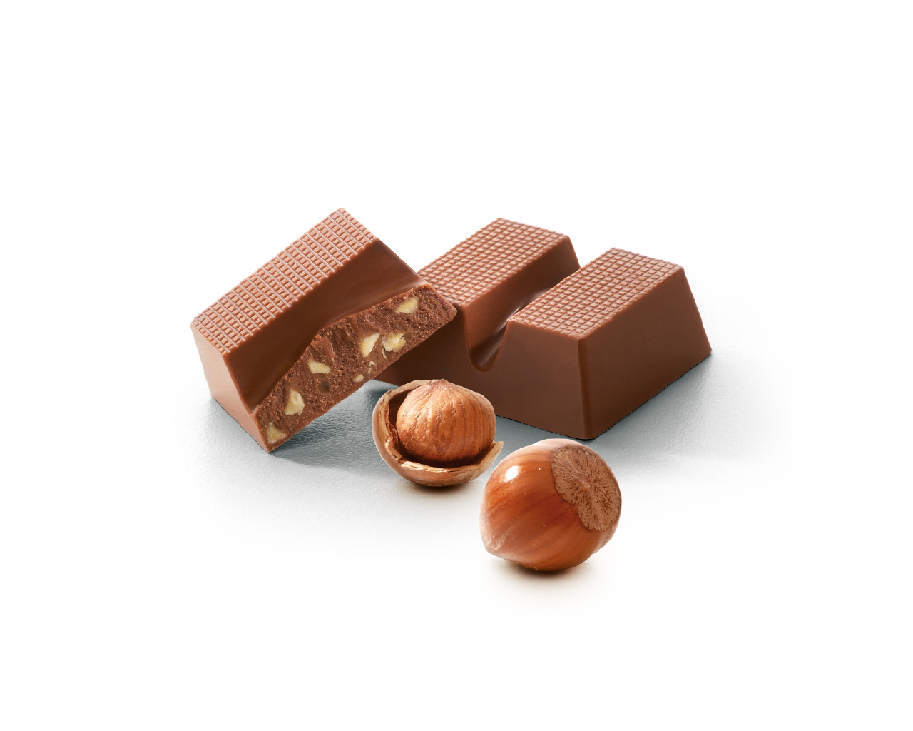File PNG di nocciole al cioccolato